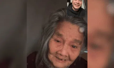 Bà ngoại 91 tuổi gạt nước mắt, hứa tập đi, cố sống chờ cháu trai ở Nhật về