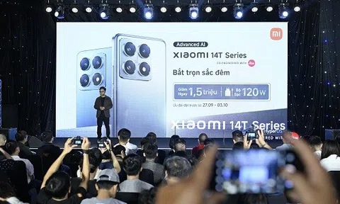 Xiaomi 14T series ra mắt tại Việt Nam: Siêu phẩm camera Leica giá chỉ từ 12,99 triệu đồng