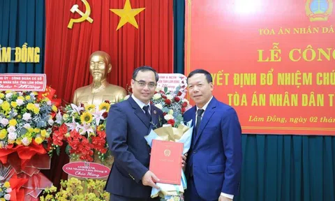Bổ nhiệm Phó Chánh án TAND tỉnh Lâm Đồng