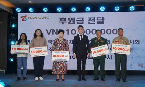Cộng đồng doanh nghiệp Hàn Quốc tại Việt Nam chung tay giúp đỡ nạn nhân chất độc da cam