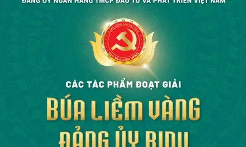 'Các tác phẩm đoạt giải Búa liềm vàng Đảng ủy BIDV' – cuốn sách ý nghĩa