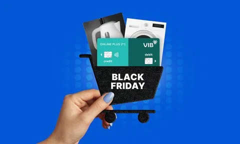 Bí quyết “săn sale” Black Friday cả khi lương chưa về với thẻ tín dụng VIB