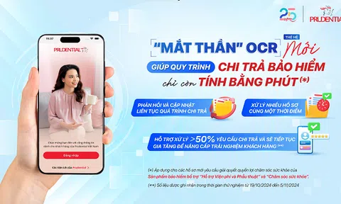 Prudential tự động hóa quy trình chi trả quyền lợi bảo hiểm với “mắt thần” OCR thế hệ mới